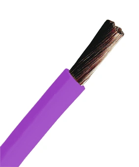 Conductor flexibil cu izolaţie din PVC H05V-K 1mm² violet