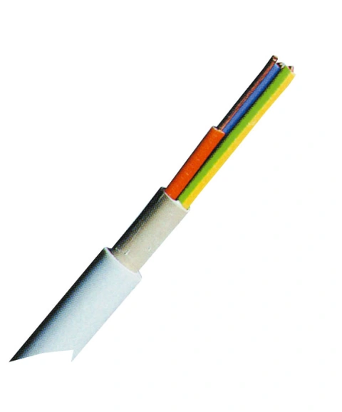 Cablu cu izol. şi manta din PVC (N)YM-J 3x2,5mm² gri deschis
