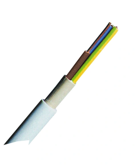 Cablu cu izol. şi manta din PVC (N)YM-J 3x6mm² gri deschis
