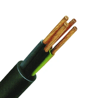 Cablu flexibil cu manta din PVC, YMS-J 3 x 1,5 gri deschis
