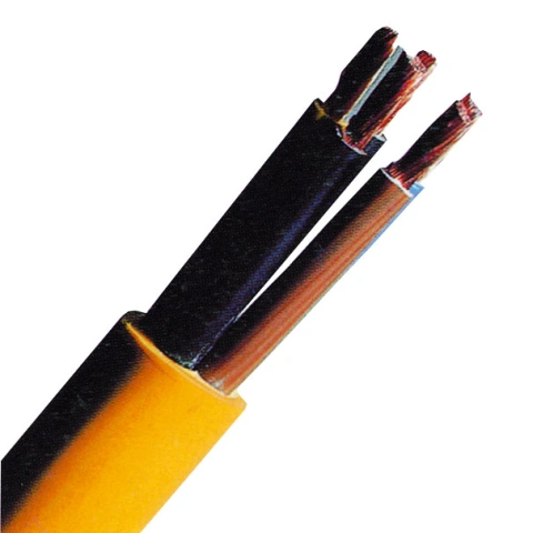Cablu flex., PVC, pt. şantiere XYMM-J 3x1,5 K35 100m galben