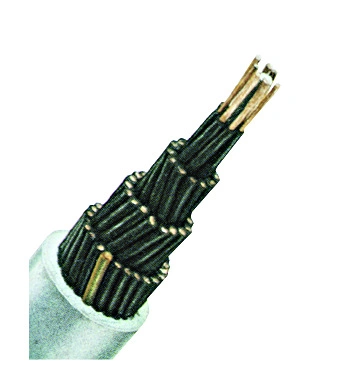Cablu de comandă cu izol. din PVC, YSLY-JZ 10 x 0,75 gri