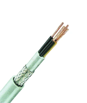 Cablu com. ecran., PVC, rez. la ulei, H05VVC4V5-K 18 G 1 gri