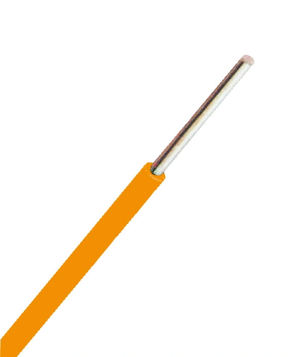 Conductor rigid cu izol. fără halogen, H07Z-U 1,5 orange