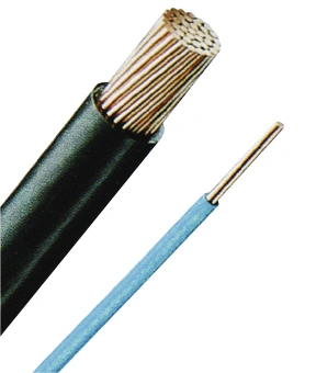 Conductor rigid cu izol. fără halogen, H07Z-U 2,5 negru