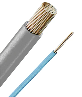 Conductor flexibil cu izol. fără halogen, H05Z-K 1 gri