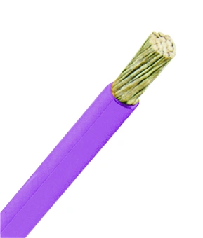 Conductor flexibil cu izol. fără halogen, H07Z-K 1,5 violet