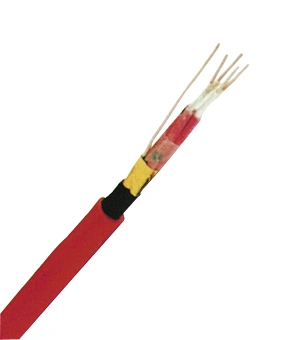 Cablu semn.incend,ignif. fără hal. J-H(ST)H 2x2x0,8 BMK roşu