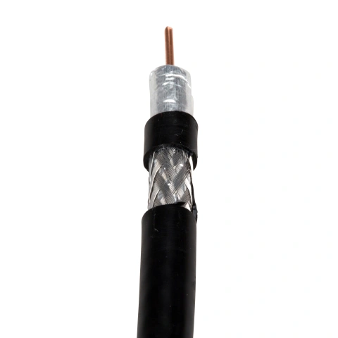 Cablu coaxial DIGI-SAT 3011, 75 Ohm, PE negru, colac 100m