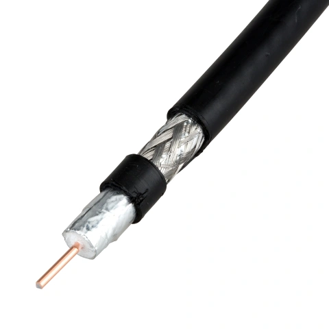 Cablu coaxial DIGI-SAT 3011, 75 Ohm, PE negru, colac 100m_1
