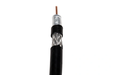 Cablu coaxial DIGI-SAT 3011, 75 Ohm, PE negru, tambur 500m