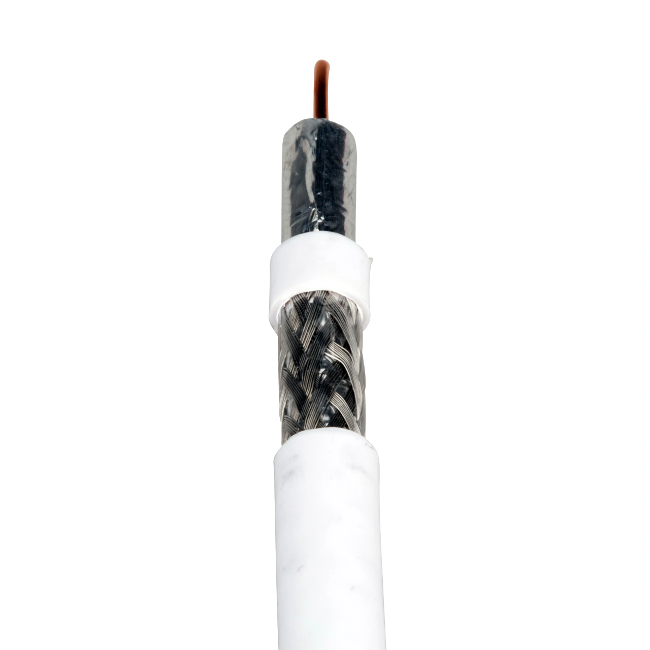 Cablu coaxial DIGI-SAT 3000, 75 Ohm, PVC alb, colac 100m