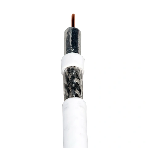 Cablu coaxial DIGI-SAT 3000, 75 Ohm, PVC alb, colac 100m