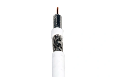 Cablu coaxial DIGI-SAT 3000, 75 Ohm, PVC alb, tambur 500m