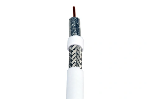 Cablu coaxial DIGI-SAT 3010, 75 Ohm, PVC alb, tambur 500m