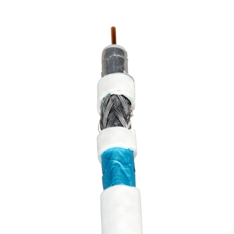 Cablu coaxial DIGI-SAT 3040, 75 Ohm, PVC alb, colac 100m