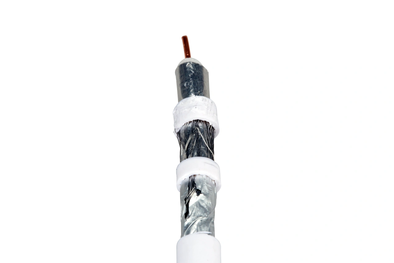 Cablu coaxial DIGI-SAT 3030, 75 Ohm, PVC alb, tambur 500m