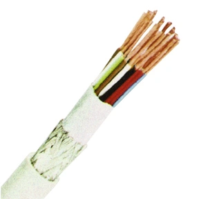 Cablu pt. electronică industrială JE-LiYCY 2x2x0,5 Bd gri