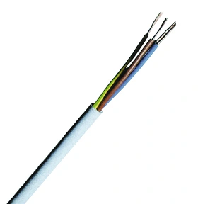 Cablu, iz. şi manta PVC, H03VVH2-F 2x0,75 negru YML-fl, 100m