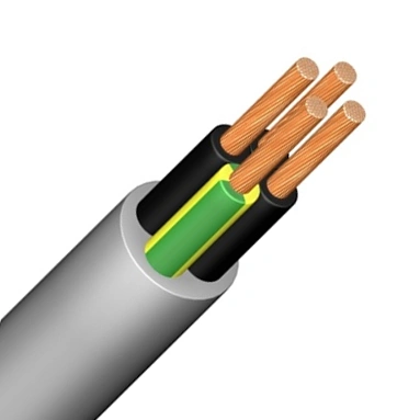 Cablu, iz. PVC pt. con. motoare SLM-JZ 4 x 1,5 gri 0,6/1 KV