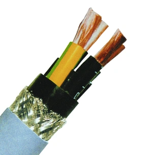 Cablu ecr. iz. PVC pt. motoare SLCM-JZ 4 x 1,5 gri 0,6/1 KV