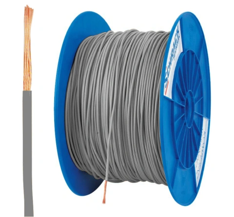 Tambur cu 300m conductor H05V-K 1 gri