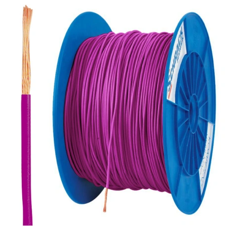 Tambur cu 300m conductor H05V-K 1 violet