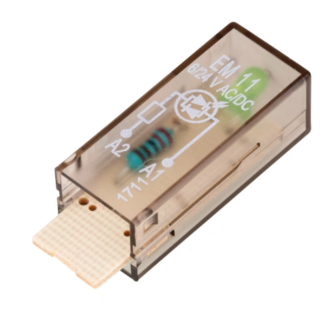 Modul LED verde 6/24 Vca/cc pt.relee PT_1