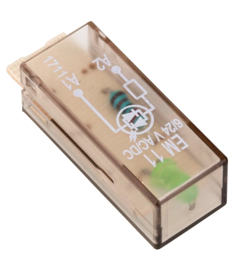 Modul LED verde 6/24 Vca/cc pt.relee PT_2