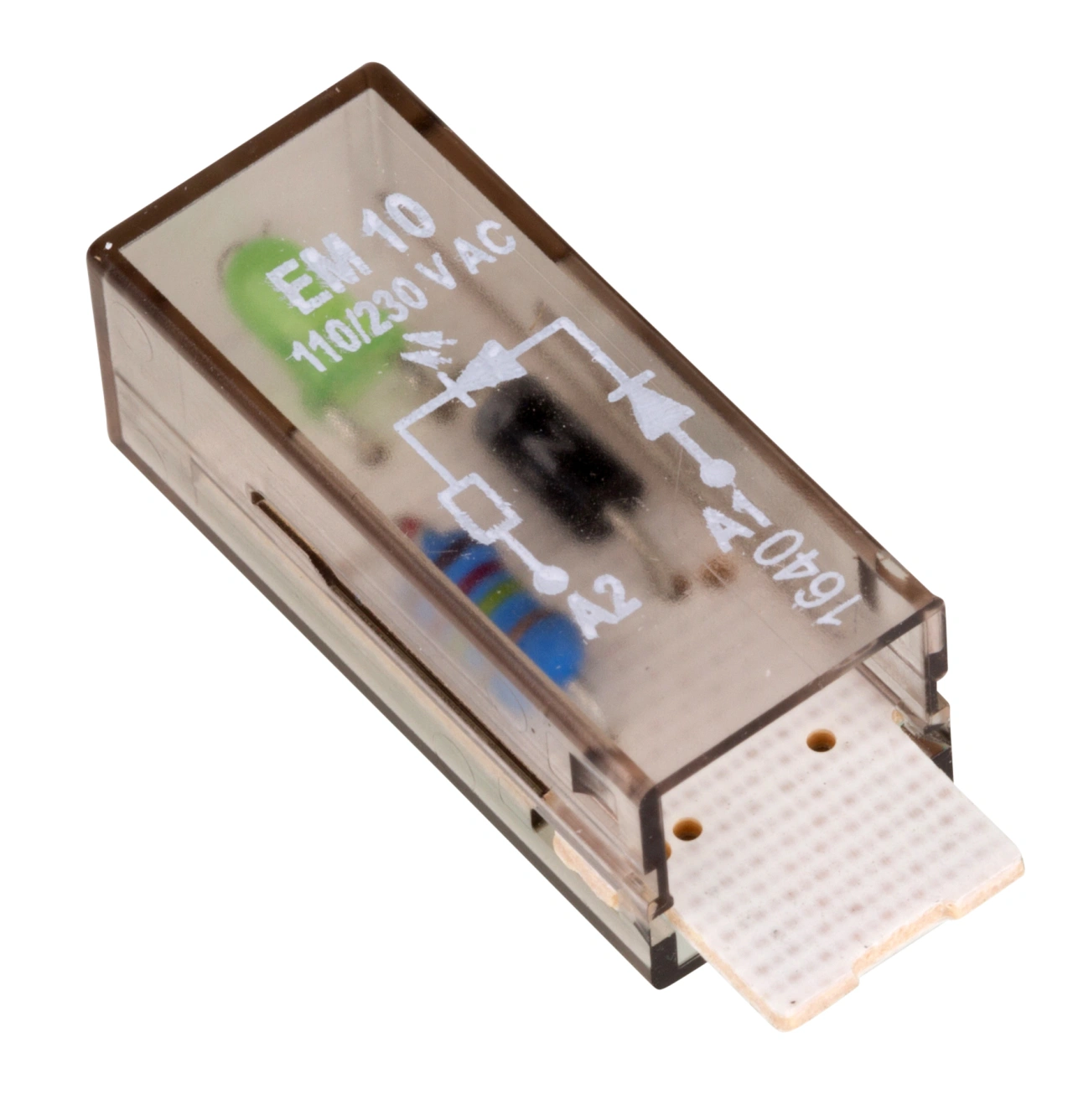 Modul LED verde 110/230 Vca pt.relee PT