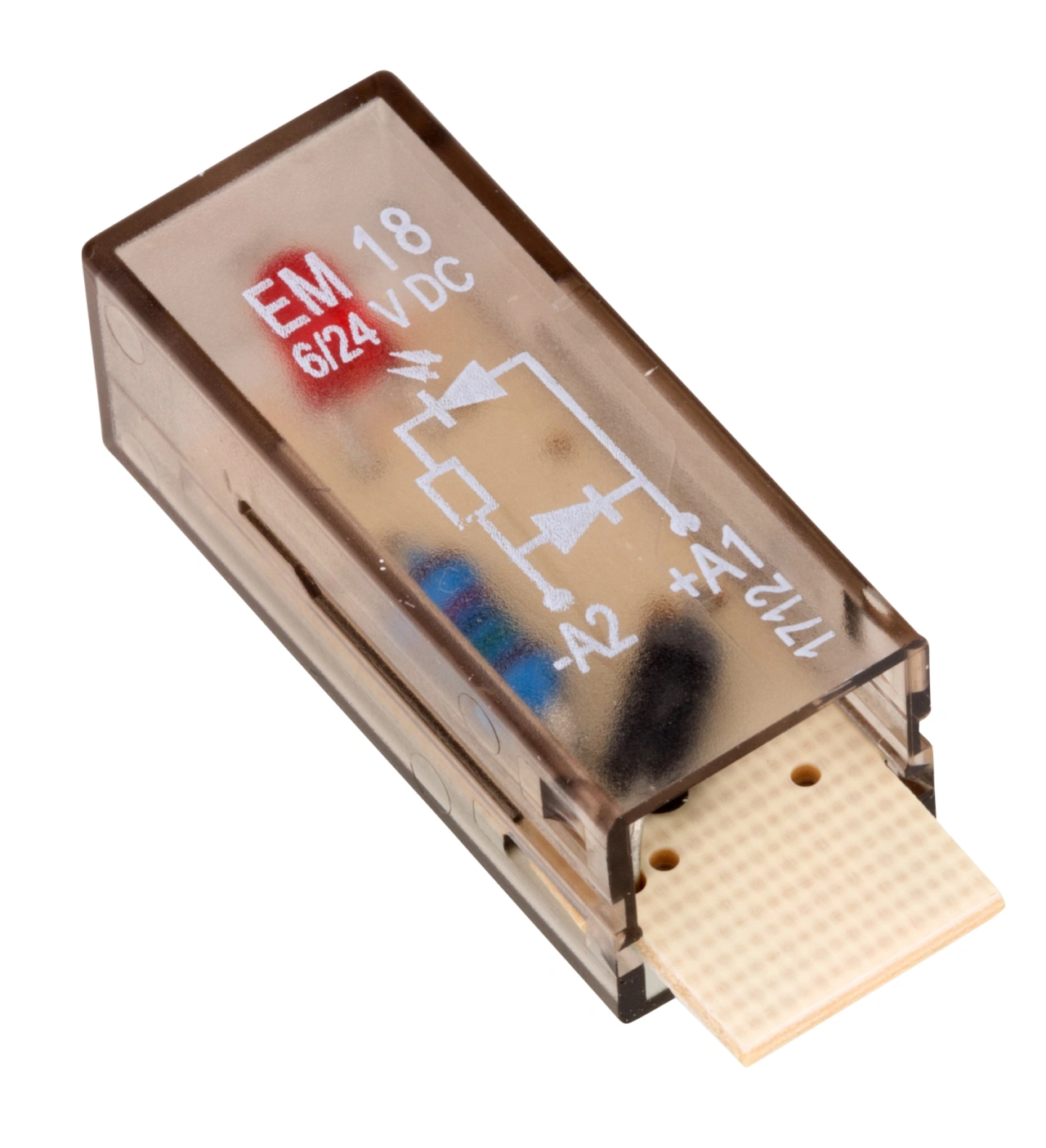 Modul LED rosu 6/24 Vcc +dioda pt.relee PT