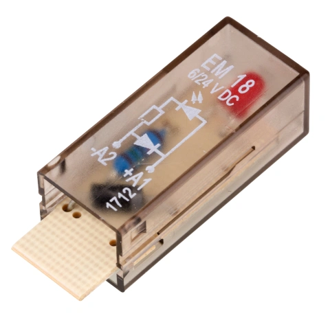 Modul LED rosu 6/24 Vcc +dioda pt.relee PT_1