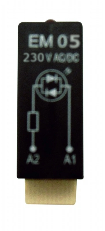 Modul varistor 230Vca pt.socluri relee PT şi RT