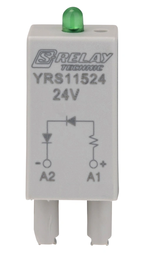 Modul LED verde 24Vac/dc pentru soclu S-Relay