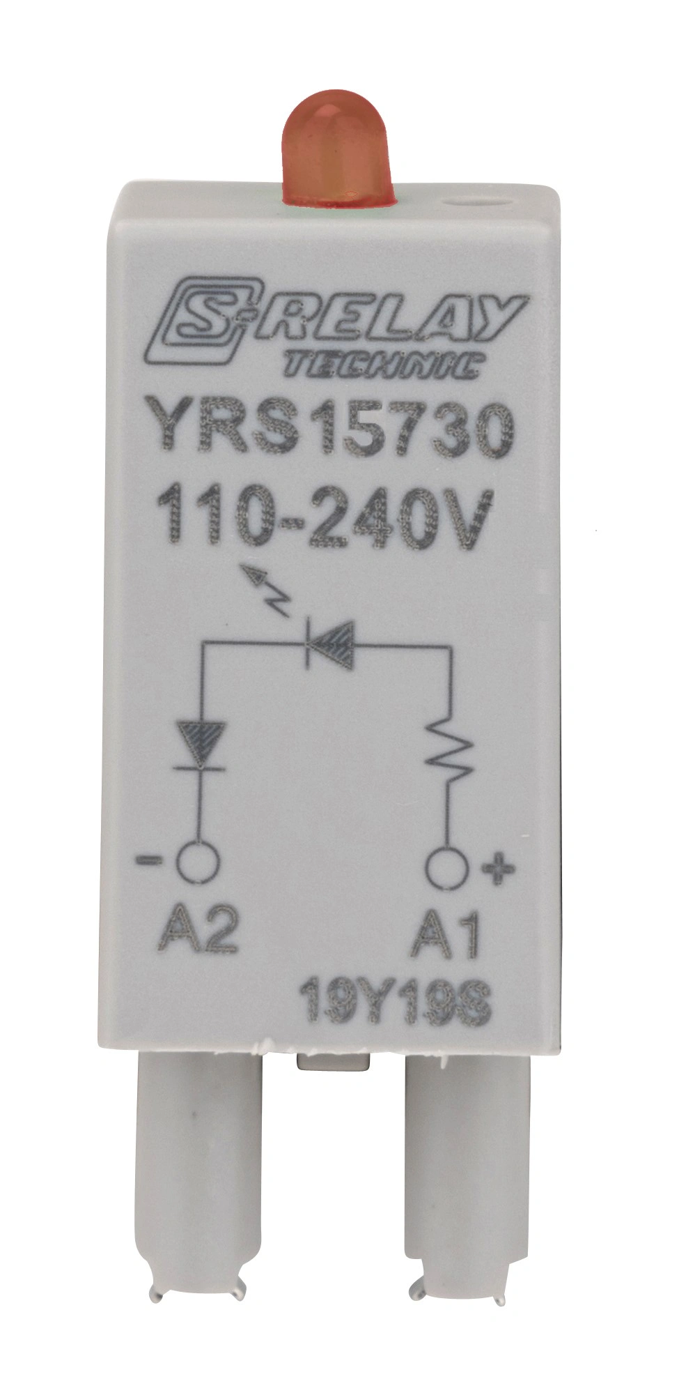 Modul LED roșu pentru soclu RS 110-240V c.a.