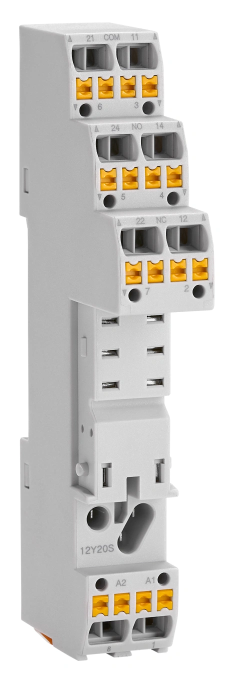 Soclu plug-in, borne dispuse logic, relee RXT 2 poli