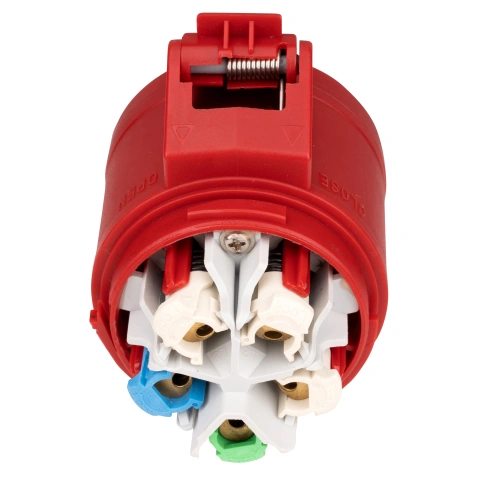 Priză CEE, 5 poli 16A 400V IP44, Quick connection_2