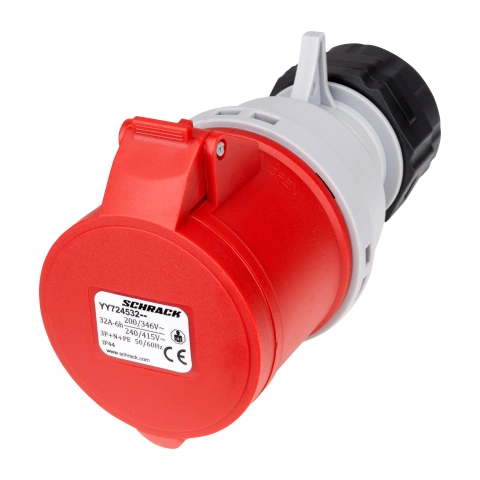Priză CEE mobilă, 5 poli, 32A 400V IP44