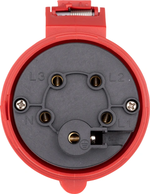 Priză CEE mobilă, 5 poli, 32A 400V IP44_2