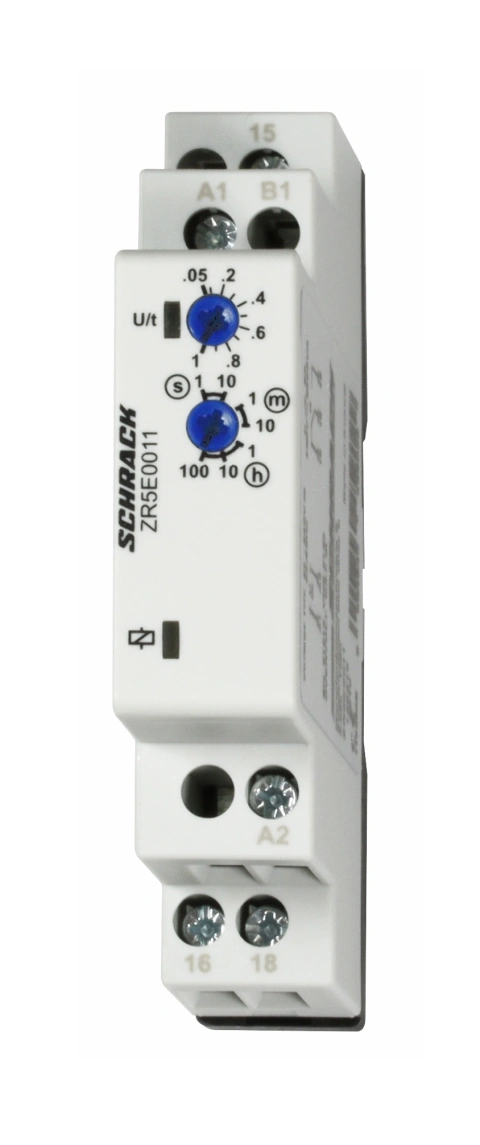 Releu temporizat la anclansare 1CC, Ualim=24-240VAC/VDC, 8A