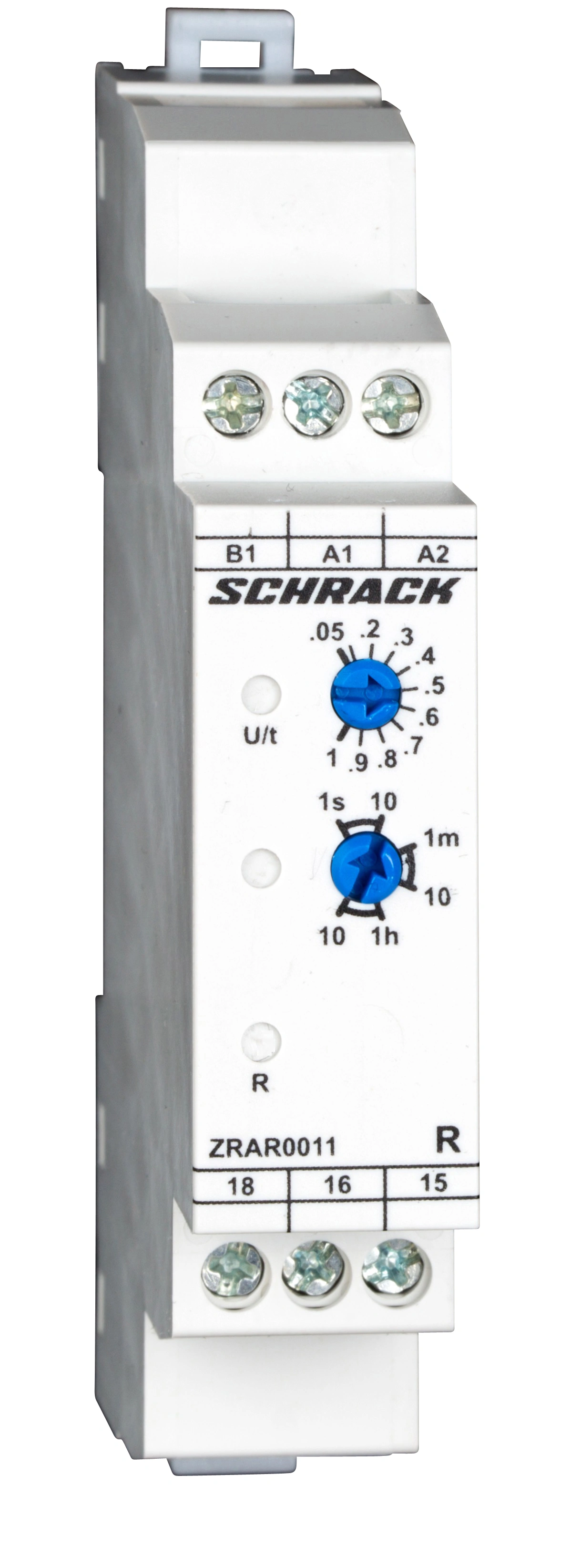 Releu temporizat la declanşare, 24VAC/DC + 230VAC,1CO,5A