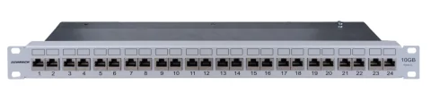 Patchpanel DE-EMBEDDED LINE 19" RJ45 ecranat Cat.6
