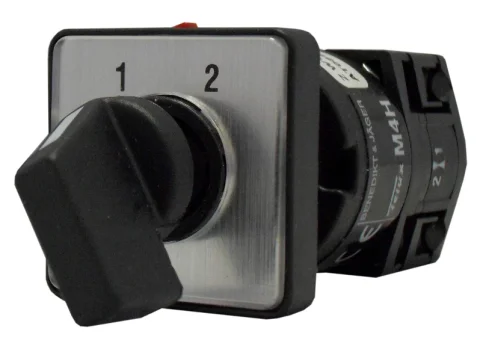 Seria B - Comutatoare cu came miniatură, fără poziţia 0, montaj frontal cu fixare centrală, D16mm și D22mm, IP65