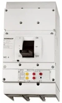Întreruptor automat MC4 cu declanșator electronic, 3 poli, 50 kA
