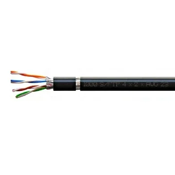 Cabluri de date S/FTP Cat.7 1000 MHz, PE, de exterior