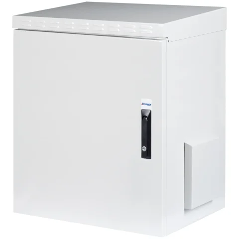 Dulapuri de cablare structurată de perete 19", IP55 exterior, lățime = 600 mm, adâncime = 450 mm