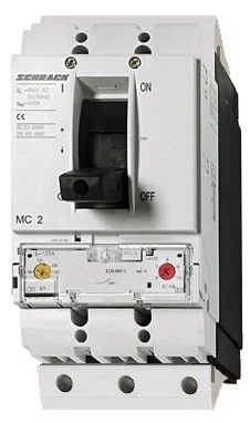 Întreruptoare automate compacte MC, mărime constructivă 2 - 3 poli, 36kA, plug-in