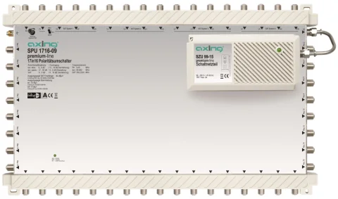Multiswitchuri pentru 4 sisteme satelit (4xLNB Quattro)+terestru, Cascadabile, Seria A