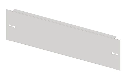 Blind Front Plates Sheet Steel for the Low-current Part, W=420mm