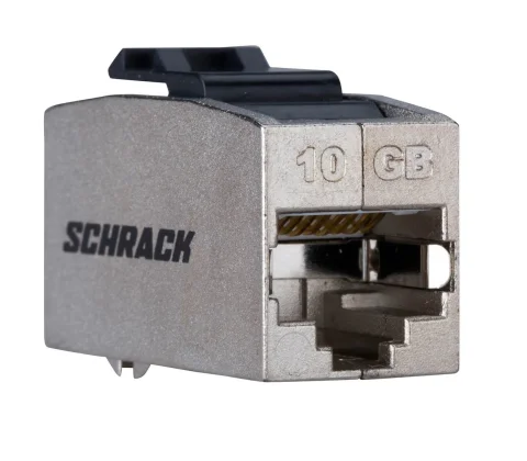 Modul cuplă RJ45 ecranat Cat.6 în Schrack Format A (SFA)